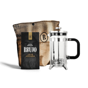 Combo Regalo: Cafetera Francesa + Café de Especialidad + Bolsa Reciclada