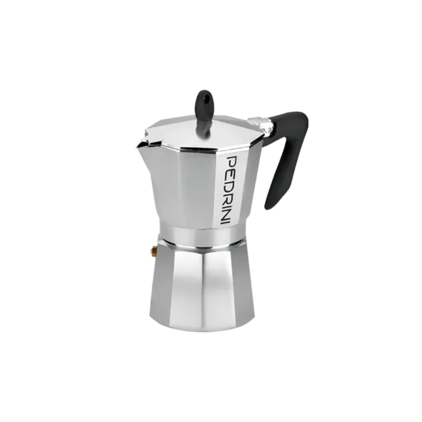 Cafetera Italiana Moka Pedrini Aluminio 6 Tazas