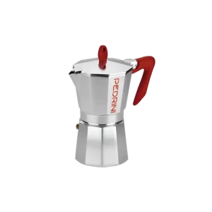 Cafetera Italiana Moka Pedrini Aluminio 6 Tazas