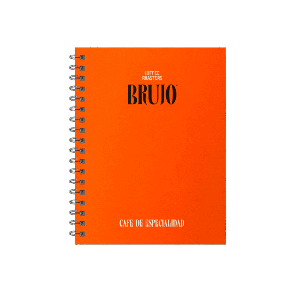 Cuaderno Espiral BRUJO COFFEE ROASTERS - Naranja